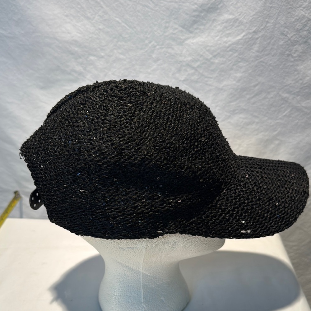 Black Knit Women's Hat - Picture 5 of 10